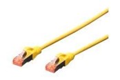 Nätverkskabel - DIGITUS Professional patch cable - 2 m - yellow - Gul - 2m - DK-1644-020/Y