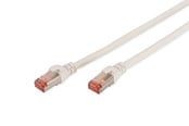Nätverkskabel - DIGITUS CAT 6 S-FTP Patch Cord - 1m - Vit - 1meter - DK-1644-010/WH