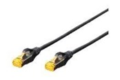 Nätverkskabel - DIGITUS patch cable - 3 m - black - Svart - 3m - DK-1644-A-030/BL