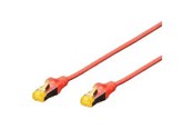 Nätverkskabel - DIGITUS patch cable - 7 m - red - Röd - 7m - DK-1644-A-070/R