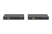 Repeatrar, förstärkare, broar och transceivers - DIGITUS 4K HDBaseT 2.0 HDMI KVM Extender Set - 150 m - DS-55526