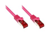 Nätverkskabel - Alcasa electronik Good Connections RNS patch cable - 25 m - magenta - Rosa - 25m - 8060-250M