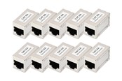 Nätverkskabel - DIGITUS network coupler - Vit - DN-93905-10