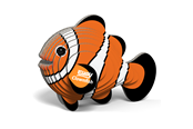 Kreativa spel - Eugy Clownfish - 720-EG-037