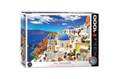 Pusselspel - Eurographic Oia Santorini Greece Smart Cut(1000) - 709-6000-0944