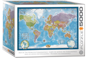 Pusselspel - Eurographic World Map(5000) - 709-8520-5890