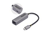 Nätverkskort (adaptrar osv.) - StarTech.com USB-C to Ethernet Adapter NIC 1Gbps - network adapter - USB-C 3.2 Gen 1 - Gigabit Ethernet + USB-C 3.2 Gen 1 - 1GPD3-USB-C-ETHERNET