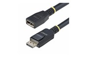 Displaykabel - StarTech.com 10ft (3m) DisplayPort 1.4 Extension Cable DP 1.4 8K 60Hz - DisplayPort extension cable - DisplayPort to DisplayPort - 3 m - 10F-DP14-EXTEND-CBL