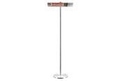 Terrassvärmare - HORTUS Patio heater floor model GT 500/1000/1500W silver incl. remote control - 211-411