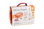 Träleksaker - Classic World Wooden Animal Care Playset in Bag 16pcs. - 50609