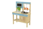 Rollek - Classic World Wooden Outdoor Play Kitchen with Accessories 7pcs. - 50619