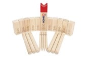 Trädgårdsspel - HOME It® Play Premium kongespil/Kubb i gummitræ - 93208