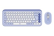 Tangentbord - Logitech POP Icon Combo - Tastatur & Mus set - Universal - Vit - 920-013078