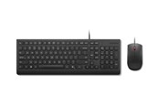 Tangentbord - Lenovo Essential Wired Combo - keyboard and mouse set Input Device - Tastatur & Mus set - Engelska (UK) - Svart - 4X31R64438