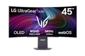 Skärm - 45" LG UltraGear 45GX90SA-B - 3440x1440 (UWQHD) - 240Hz - OLED - 65W USB-C *DEMO* - 45GX90SA-B.AEU