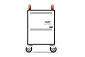 Monitorfäste - PORT Designs PORT Connect Charging Cabinet cart - for 20 notebooks / 1U rack - black - 901973-SA
