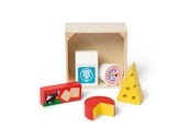 Träleksaker - Melissa & Doug Wooden Toy Play Food - Dairy - 95207