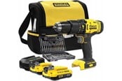 Skruv/Borrmaskine - Stanley SFMCD711DSA-QW 18V Cordless Drill Driver 2 x 2Ah Battery - 5035048733226