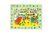 Babyleksaker - Barbo Toys Pippi - Framed Cardboard Puzzle - Thingfinder - 8653