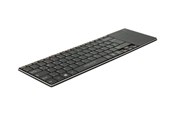 Tangentbord - DeLOCK Wireless Keyboard - Tangentbord - Tysk - Svart - 12454