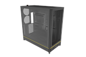 Chassi - Montech HS01 Mesh - Chassi - Miditower - Svart - HS01 (B)