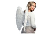 Outfits & kostymer - Boland - Angel Wings Foldable White - 52801