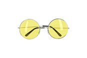 Outfits & kostymer - Boland - Party glasses Hippie XL Yellow - 44566