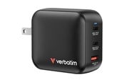 Mobile - Adapters & Chargers - Verbatim Power Adapter - GaN - 2 x USB-C USB - 100 Watt - 32230