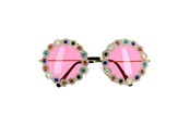 Outfits & kostymer - Boland - Party glasses Crystal - 44555
