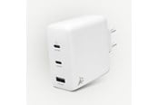Mobile - Adapters & Chargers - Aqiila Chargebird W4 - GaN Charger - 120W PD QC (2x USB-C + USB-A) - 406017