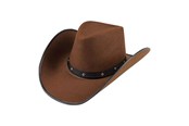 Outfits & kostymer - Boland - Hat Wichita Brown - 04383