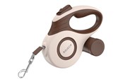 Hundar - Rojeco A12 Automatic Retractable Dog Leash Brown (5 Meters) - RSSQYSTE5M-13