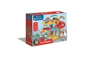 Babyleksaker - Clementoni Tumbling Cars Fire Station - 17578