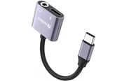 Ljudkabel - Sandberg USB-C Audio Adapter PD65W - 136-67