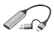 Displaykabel - Sandberg USB-C to HDMI Capture Link - 136-70