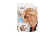 Outfits & kostymer - Boland - Blonde Wig with Mustache - 86336