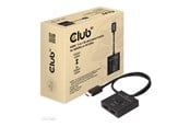 Video Switch - Club 3D CSV-1384 - video/audio switch - 2-in-1 bi-directional - 2 ports - CSV-1384