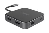 Dockning - Acer 7-In-1 - docking station - USB-C - HDMI DP - 10Mb LAN - HP.DSCAB.013