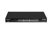 Switch - Edimax Pro IGS-5428PLC - switch - industrial Surveillance VLAN PoE+ Web Smart - 28 ports - smart - rack-mountable - IGS-5428PLC