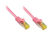 Nätverkskabel - Alcasa electronik Good Connections RNS patch cable - 1.5 m - magenta - Rosa - 1m - 8070R-015M