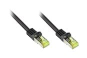 Nätverkskabel - Alcasa electronik Good Connections RNS patch cable - 1.5 m - black - Svart - 1meter - 8070R-015S