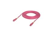 Nätverkskabel - Ubiquiti UniFi OM4 Duplex LC UPC Fiber Patch Cable 10m - Rosa - 10m - UACC-OFC-M2-LULU-10M