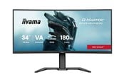 Skärm - 34" iiyama G-MASTER Red Eagle GCB3484WQSU-B1 - 3440x1440 - 180Hz - VA - GCB3484WQSU-B1