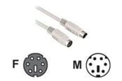 Displaykabel - Hama keyboard / mouse extension cable - 2 m - 42167