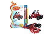 Byggset - Clics - Spaghetteez Wiggly Roadsters Flexible Building Rods 46pcs. - 102005-8