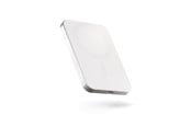 PowerBank - ZENS Slim Qi2 Aluminium Powerbank 5000 mAh - White PowerBank - Vit - 5000 mAh - ZEPP05W/00