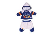 Dockor & Tillbehör - Baby Born Jogging Suit Navy 43cm - 838204