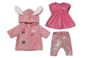 Dockor & Tillbehör - Baby Born Coat Set with Dress 43cm - 839416