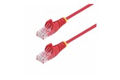 Nätverkskabel - StarTech.com 7m Red Slim CAT6 Ethernet Cable Snagless 28AWG LSZH - patch cable - 7 m - red - Röd - 7m - N6PAT7MRDS