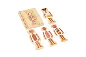 Babyleksaker - Bigjigs Wooden Anatomy Puzzle - Girl 26pcs. - 37022